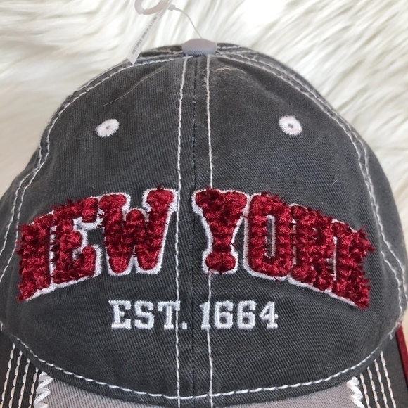 New York Est. 1664 Baseball Cap Torika Apparel NWT - Picture 2 of 6